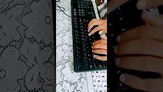 40 word per minute english typing typing englishtyping keyboard computer shots shorts [upl. by Corsetti]