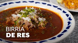 Receta de BIRRIA DE RES y QUESABIRRIAS [upl. by Leopoldine715]