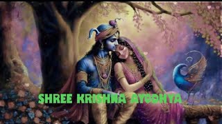 Shri Krishna Govind hare Murari  bhajan video 😘 achyutam keshavam 🥰 Krishna bhajan [upl. by Nedgo289]