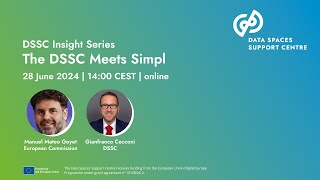 DSSC Insight Series 28062024  DSSC Meets Simpl [upl. by Ahsieym]