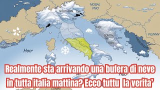 quotInverno in Anticipo Tempeste di Neve in Arrivo sul Nord Italiaquot [upl. by Akemrej]