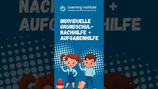 Nachhilfe für die Grundschule Individuell organisierte 11 Unterstützung und Aufgabenhilfe [upl. by Strephonn527]