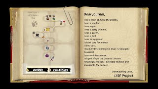 Spelunky 2  Longest Possible Journal Run Recap No Gold Pacifist Triple Crown Abzu [upl. by Viviane]