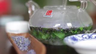 Lavender Mint Tea Recipe Making Lavender Tea amp Fresh Mint Tea Recipe [upl. by Anahsar]