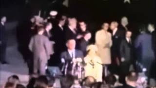 November 22 1963  President Lyndon B Johnsons Remarks Upon Arrival at Andrews Air Force Base [upl. by Nerred793]