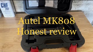 Autel MK808 quick review and test on Porsche Is it any good [upl. by Ahsenwahs781]