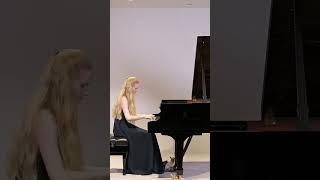 hannaschwalbe plays Brahms Paganini Variations shortvideo piano classicalmusic [upl. by Blane382]