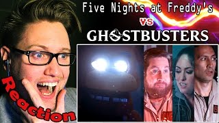 Five Nights At Freddys Vs Ghostbusters Fan Film REACTION  PERFECT CROSSOVER [upl. by Zia]