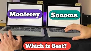 macoS Sonoma vs macOS Monterey  Which Is Better [upl. by Olwen]