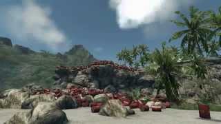 Crysis  10000 barrels explosion HD720p [upl. by Barbe]