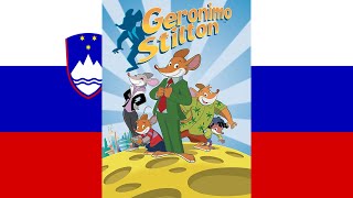 Geronimo Stilton Theme Song V1 SlovenščinaSlovene [upl. by Heyra]