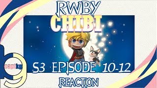 RWBY Chibi S3 Episode 1012  Reaction w Jordie [upl. by Eirol]