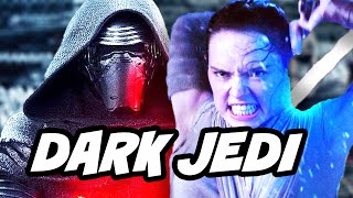 Star Wars Episode The Last Jedi Rey Darth Vader Jedi Scene Theory [upl. by Kimble827]