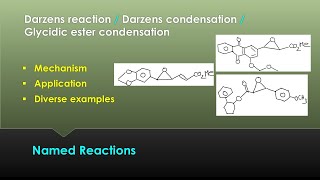 Darzens Condensation Glycidic ester Condensation  Named reactions IITJAM GATE CSIRNET [upl. by Petracca]