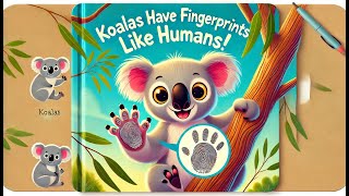 Did you know that koalas have fingerprints almost identical to humans 🐨👣 [upl. by Derry]