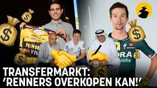 TRANSFERMARKT wielrennen op de schop ‘Renners OVERKOPEN kan straks’ [upl. by Assirat]