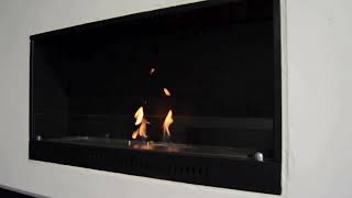 The Bristol bioethanol fireplace insert 100 cm [upl. by Dlaniger343]