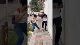 Cuidado perro🐶con rabia🤣😂⁉️video viralvideo funyvideo funny youtubeshorts shorts [upl. by Coop842]