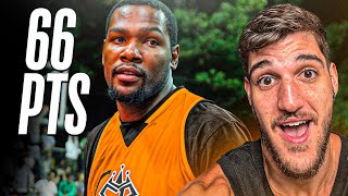 O DIA QUE KEVIN DURANT FEZ HISTÓRIA NO RUCKER PARK React [upl. by Christie]