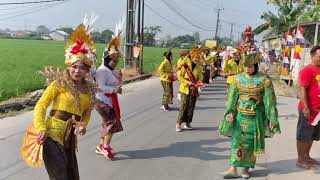 Karnaval Tari Kecak Bali  Gramapuri persada  Desa Sukajaya 2024 [upl. by Adnohsor204]