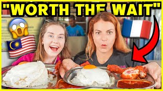 FRENCH GIRL WAITED 4 YEARS TO TRY NASI LEMAK IN MALAYSIA 😱🇲🇾 [upl. by Netnerb]