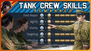 Tank Crew Skills in War Thunder Explained  REMANNED  War Thunder Crew Skills Guide [upl. by Judd]