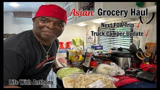 My Tiny RV Life Asian Grocery Shop  Next FOA Trip  Trucker Camper Update [upl. by Ytoc4]