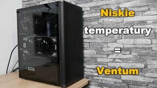 Niskie temperatury  VENTUM SilentiumPC Ventum VT2 EVO TG aRGB [upl. by Deenya]