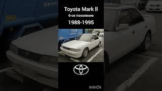 Evolution of Toyota Mark ll 19682007гг Evolution1905 EtoUSSR avto578 [upl. by Annoyk]