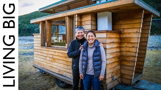 Breathtakingly Beautiful Japanese Tiny House on Wheels [upl. by Sascha]