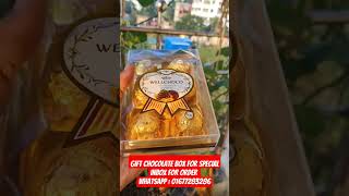 Chocolate box gift food youtubeshorts chocolate boxchocolate [upl. by Cyndie]