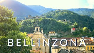 Bellinzona Switzerland  The city of three magnificent castles [upl. by Natividad232]