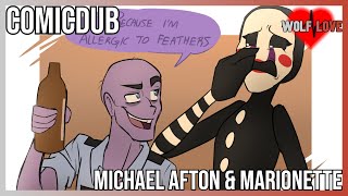 Wolf Love  Michael Afton amp Marionette  quotAre you a Angelquot  COMIC DUB [upl. by Ghassan737]