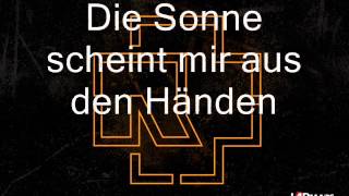 Rammstein Sonne Lyrics [upl. by Naivaj]