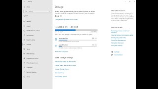 How to Find out what files are taking up space on Windows 10 [upl. by Liemaj]