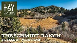 Montana Property For Sale  The Schmidt Ranch  Bozeman MT [upl. by Jonna]