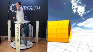 Cyberith Virtualizer Bluetooth And Decoupling Demonstration [upl. by Lindsley]