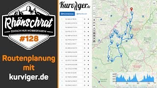 Routenplanung mit kurvigerde  128 [upl. by Annohsat210]