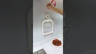 Suction Cup Pot Lid Rack  Keep Your Kitchen Counter Organized [upl. by Allekim576]