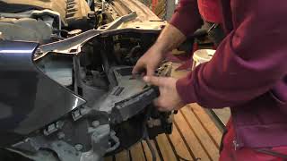 Volvo XC60 за 1 день ENG SUB The light repair of the front end 2020 [upl. by Ueih]