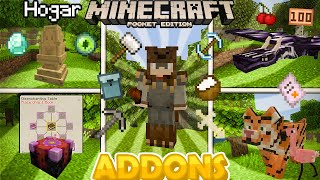 😮Los 11 addons más increíbles para Minecraft PEBedrock 121 [upl. by Omocaig]