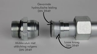 Flare verbinding  van Diepenbeek Hydrauliek [upl. by Zobkiw935]