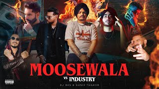 Sidhu Moose wala x Industry Part 1  DJBKS amp Sunix Thakor  Mega Mashup  Latest Punjabi Mashup [upl. by Agnesse]