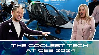 The Coolest Tech at CES 2024 with iJustine and briantong [upl. by Lachish926]