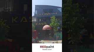 Açılır Kapanır Tente Üzerine REDpaint® Termal Coating Isı Yalıtım Boyası Uygulaması  KASİS CAFE [upl. by Kelleher]