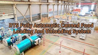 DTS Fully Automatic Canned Food Loading And Unloading System [upl. by Daitzman]