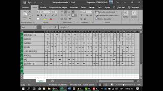 Pasar ASC Horarios a Excel [upl. by Ansel]