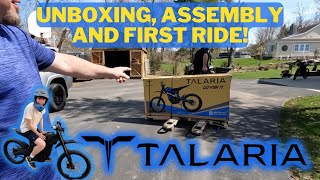 New 2023 Talaria Sting MX  Unboxing Assembly and First Ride [upl. by Edrick27]