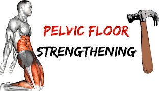 Pelvic Floor Strengthening Exercises  x3 Daily Routine [upl. by Bela]