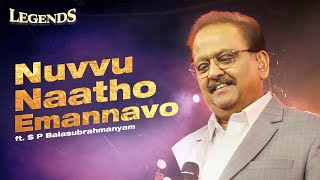 Nuvvu Naatho Emannavo  LEGENDS Live Concert  SPB  112 Digital [upl. by Niboc812]